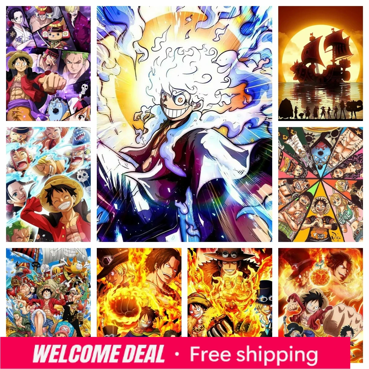 Resin Craft Ideas - 2026 2024 新日本アニメ ワンピース ルフィ 5D