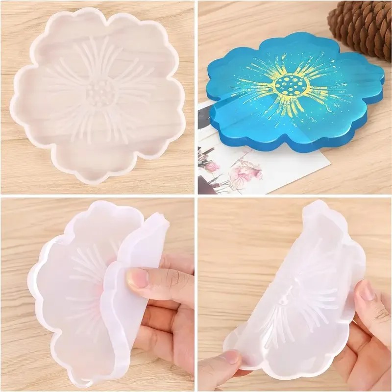 DIY桜型シリコンレジンモールド、カスタマイズ可能なジオード - Geode Mold Silicone のレビューと価格