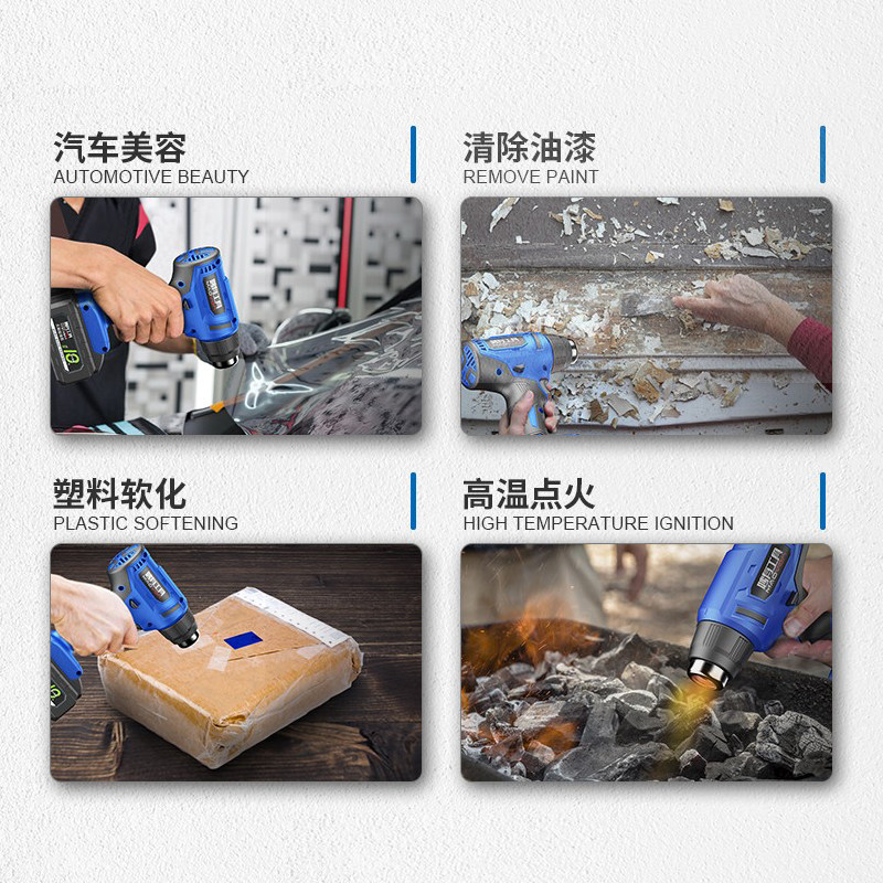 リチウム電池式ヒートガン、充電式溶接ガン、ハイパワーポータブ - Heat Gun Small のレビューと価格