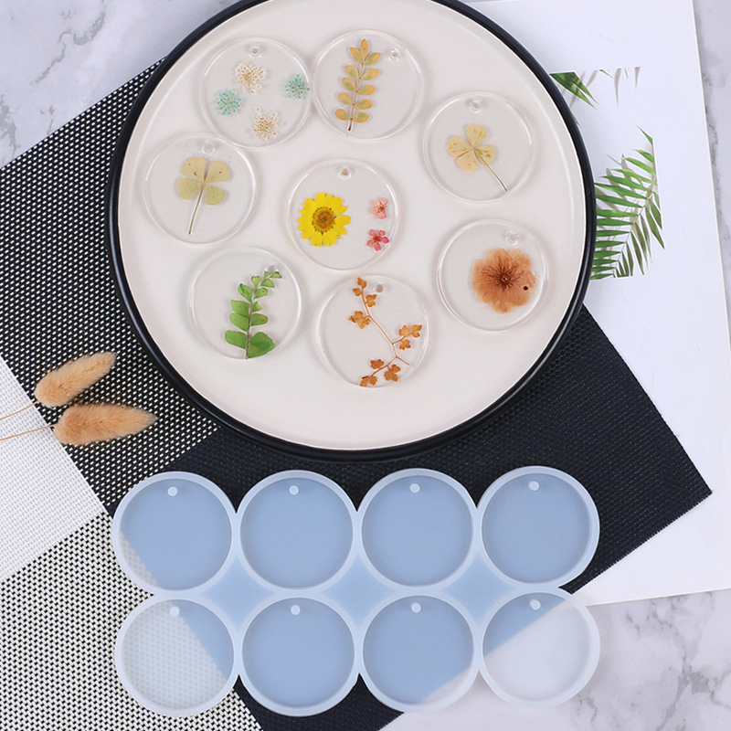 8/12 個ラウンドオーバルペンダント樹脂モールド Diy  - Mixing Cup Silicone のレビューと価格