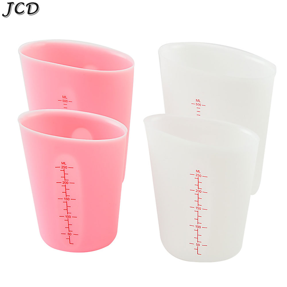 Jcd-ダブルスケールのシリコン測定カップ、焦げ付き防止、耐 - Mixing Cup Silicone のレビューと価格