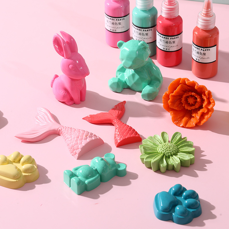 モランディ色液体樹脂顔料エポキシ樹脂 UV 樹脂インクアルコ - Resin Pigment Set のレビューと価格
