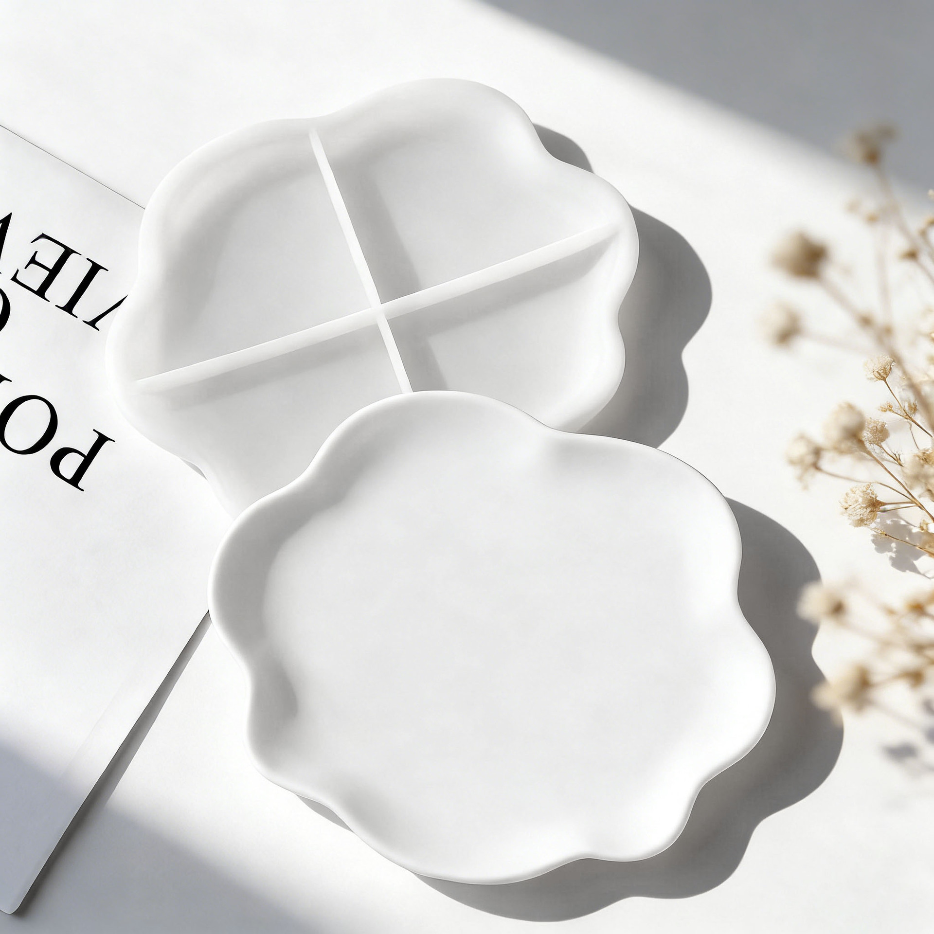 DIY 幾何学模様ウェーブ石膏コースターシリコンモールド手作 - Serving Tray Mold のレビューと価格