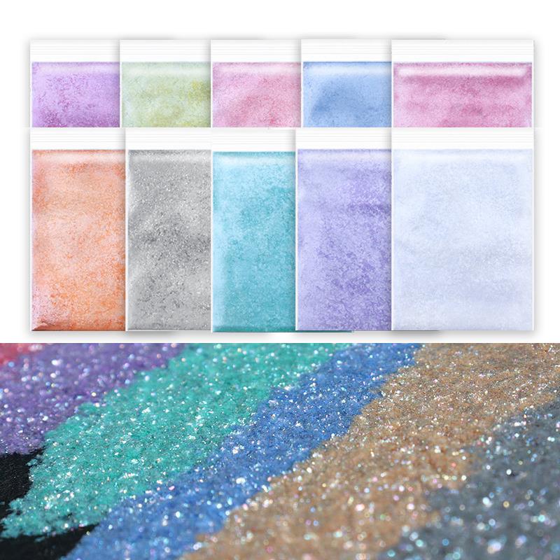 きらめく顔料着色剤,UV樹脂,エポキシ,ジュエリー製造用品 - Resin Pigment Set のレビューと価格