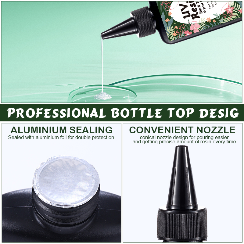 新しくアップグレードされたクリスタルクリアハードタイプUVレ - Epoxy Uv Resin Kit のレビューと価格